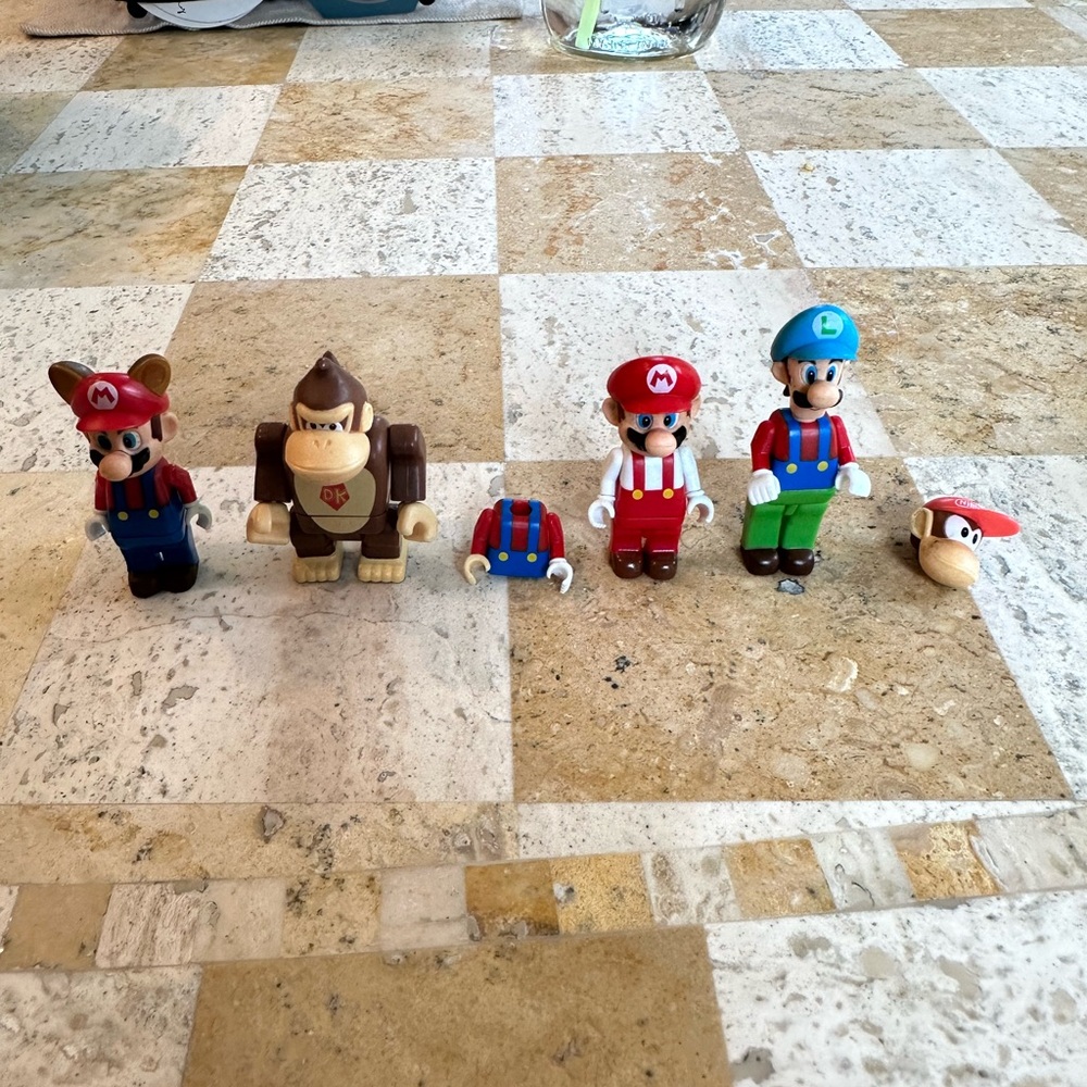 K'nex Mario Figures Huge Selection!!!